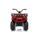 Quad ATV na akumulator dla dzieci Robust 01 Czerwony XMX-651